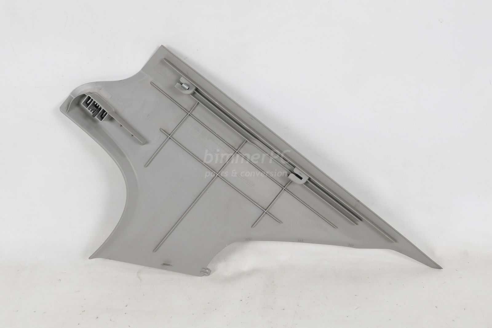 Picture of BMW 51437249667 Rear Left Drivers C Pillar Column Panel Trim Cover Gray Hellgrau E90 LCI for sale