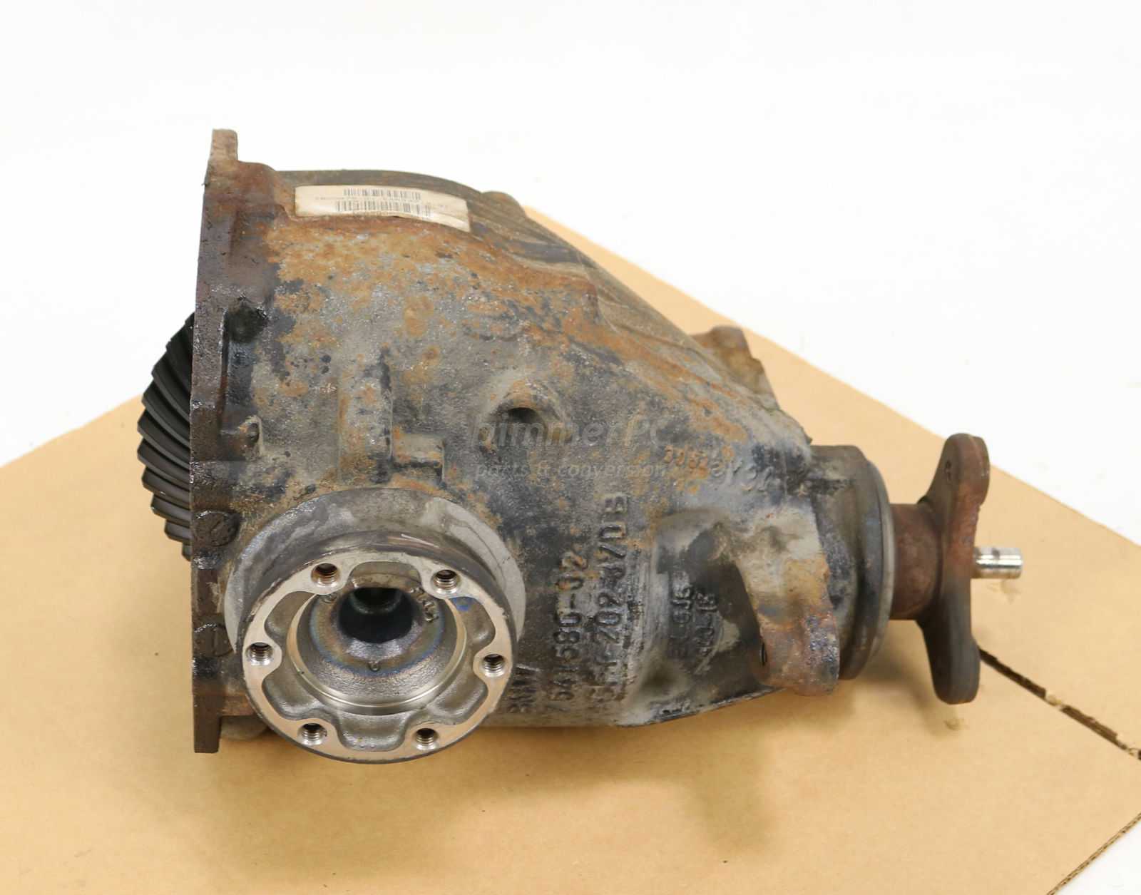 Picture of BMW 33107566189 Rear End Final Drive Differential 3.91 Open Automatic Transmission E90 E91 E92 for sale