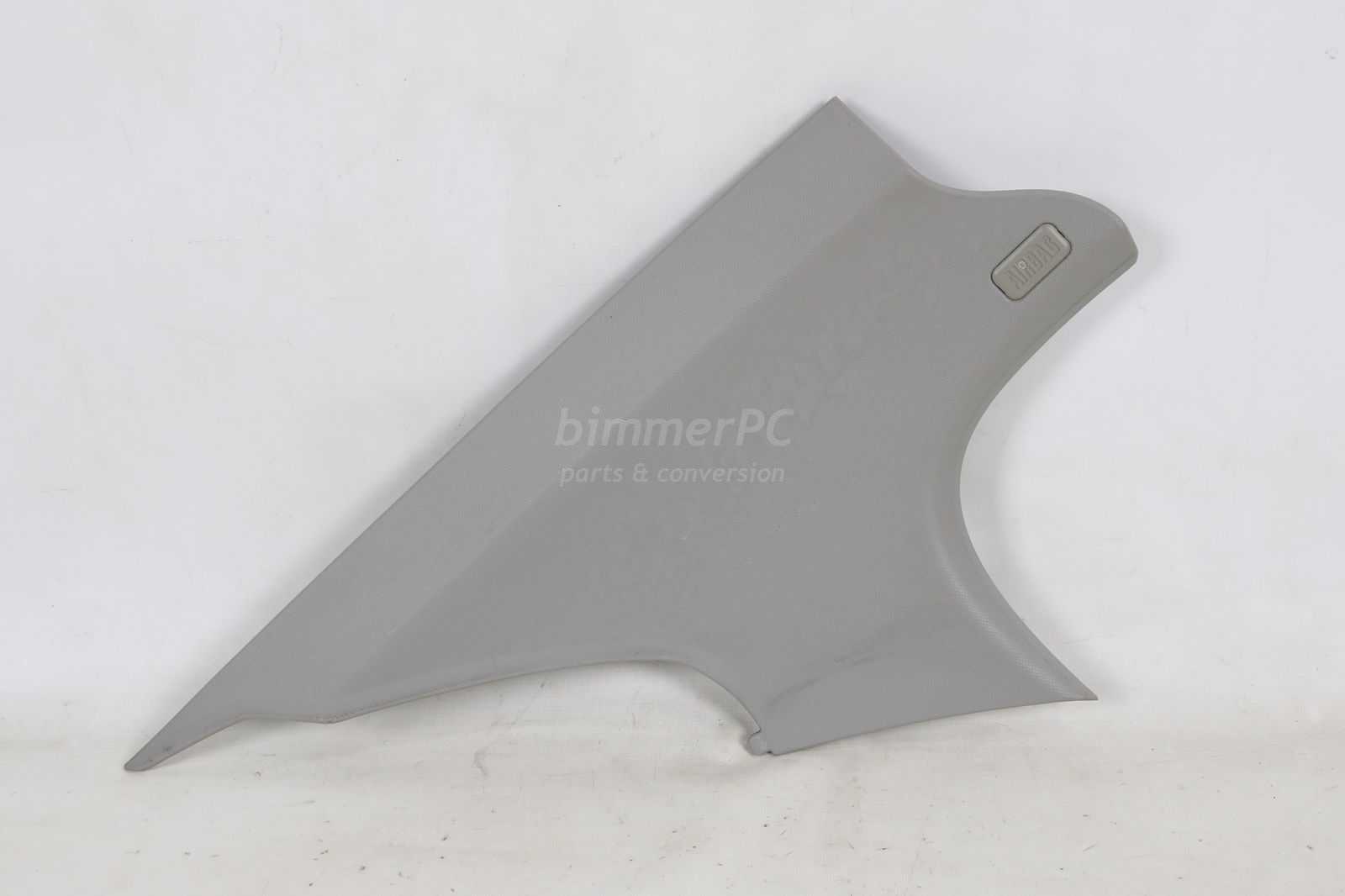 Picture of BMW 51437249667 Rear Left Drivers C Pillar Column Panel Trim Cover Gray Hellgrau E90 LCI for sale