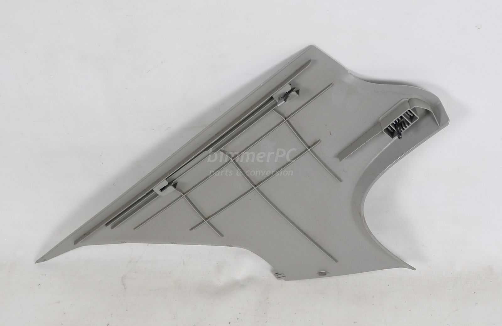 Picture of BMW 51437249668 Rear Right Passengers C Pillar Column Panel Trim Cover Gray Hellgrau E90 LCI for sale