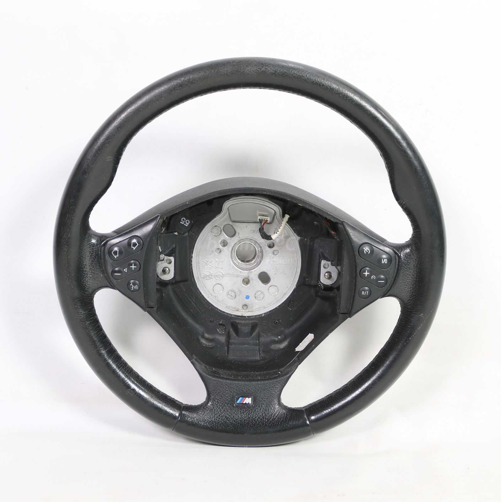 Picture of BMW 32342229102 Leather M Sport Steering Wheel Three Spoke 379mm E38 E39 2000-2001 for sale