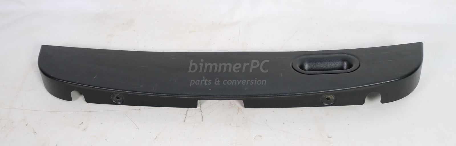 Picture of BMW 51498176181 Trunk Lid Trim Panel Lower Plastic E39 Sedan for sale