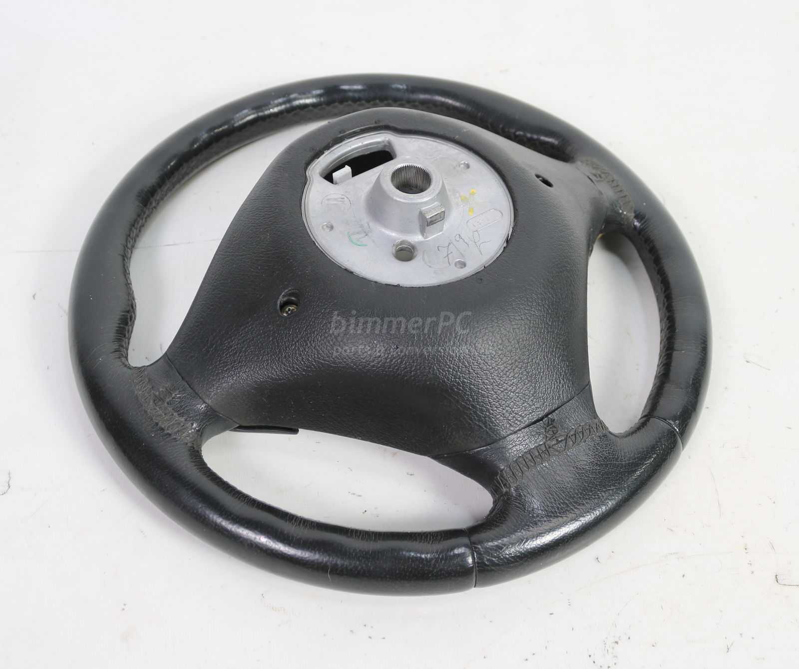 Picture of BMW 32342229102 Leather M Sport Steering Wheel Three Spoke 379mm E38 E39 2000-2001 for sale