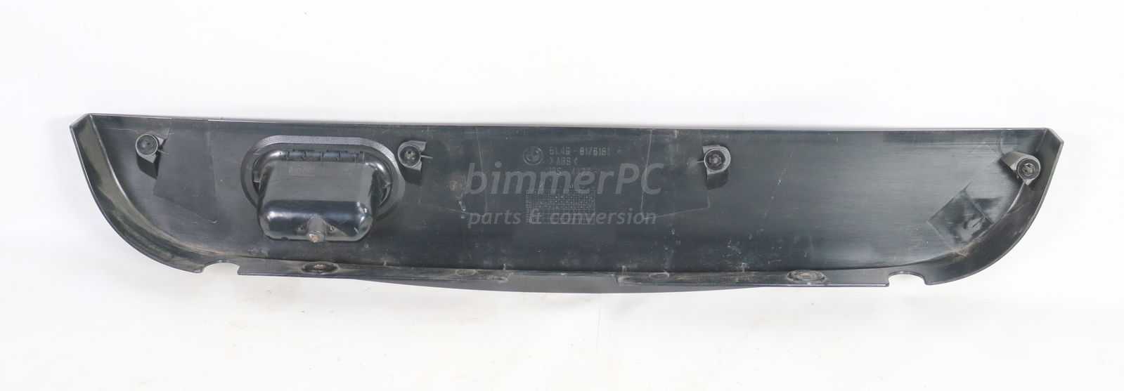 Picture of BMW 51498176181 Trunk Lid Trim Panel Lower Plastic E39 Sedan for sale